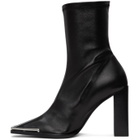 Alexander Wang Black Nappa Mascha Boots