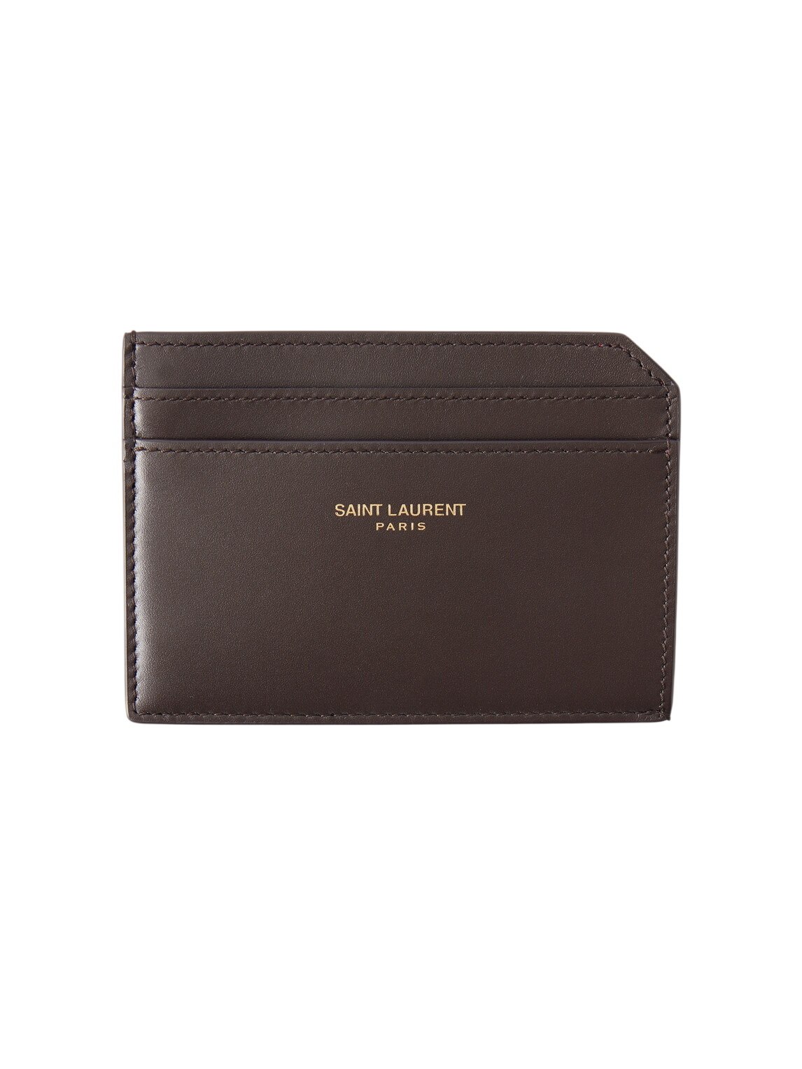 Saint Laurent Brown Tortoiseshell Wallet Saint Laurent