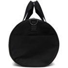 Hugo Black Gabardine Tonal Logo Holdall Duffle Bag