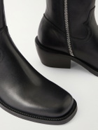 Dries Van Noten - Leather Boots - Black