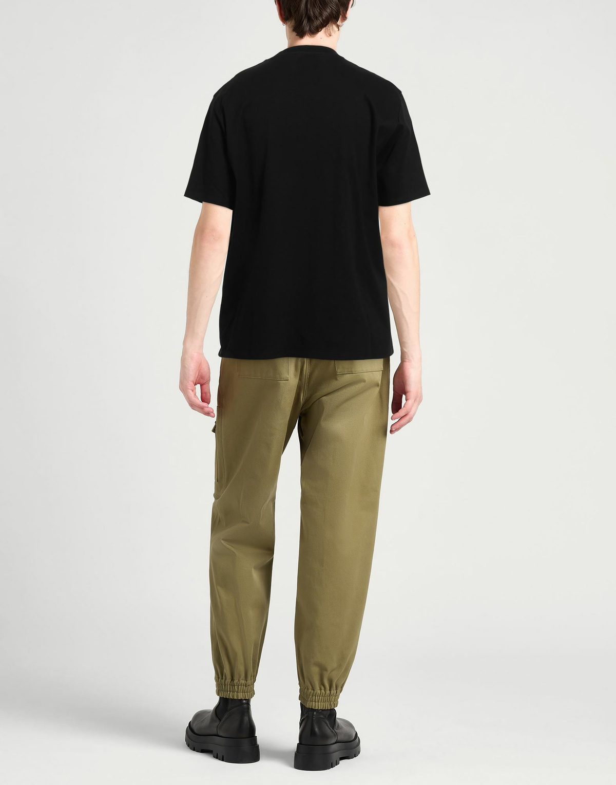 Lanvin Mens T-shirt in Black