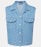 Gucci GG denim vest