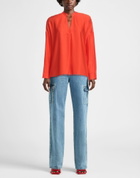 Manila Grace Womens Top in Orange