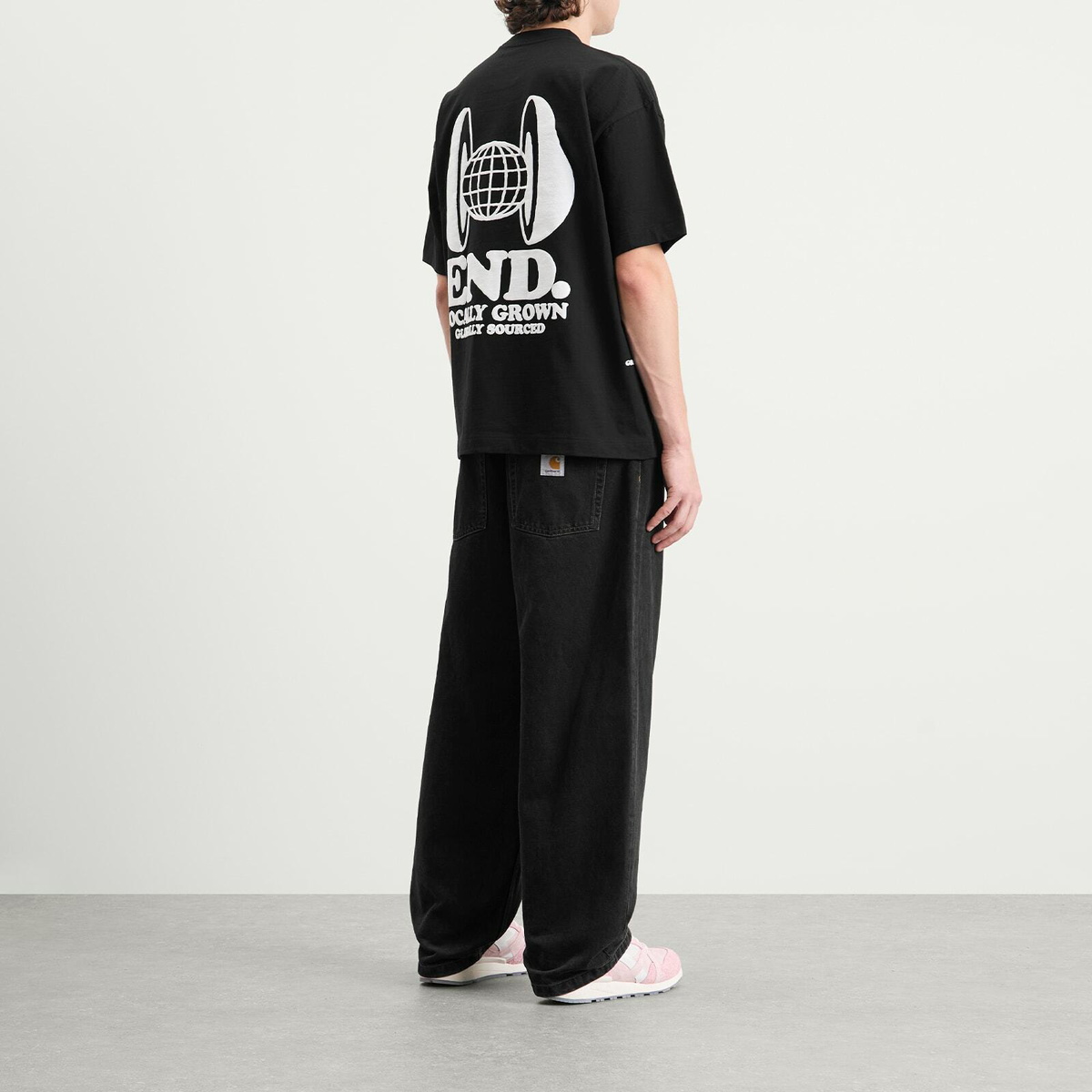 END. Locally Grown T-Shirt in Black