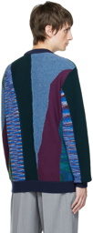 Missoni Multicolor Paneled Sweater