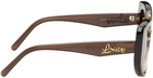 LOEWE Brown Butterfly Sunglasses