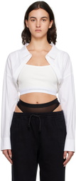alexanderwang.t White Layered Shirt