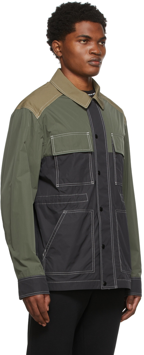 MONCLER JUNJI ナイロン ミリタリージャケット サイズ2 Moncler Green Junji Jacket Moncler