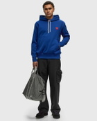 Comme Des Garçons Play Sweatshirt Red Emblem Knit Blue Hoodies
