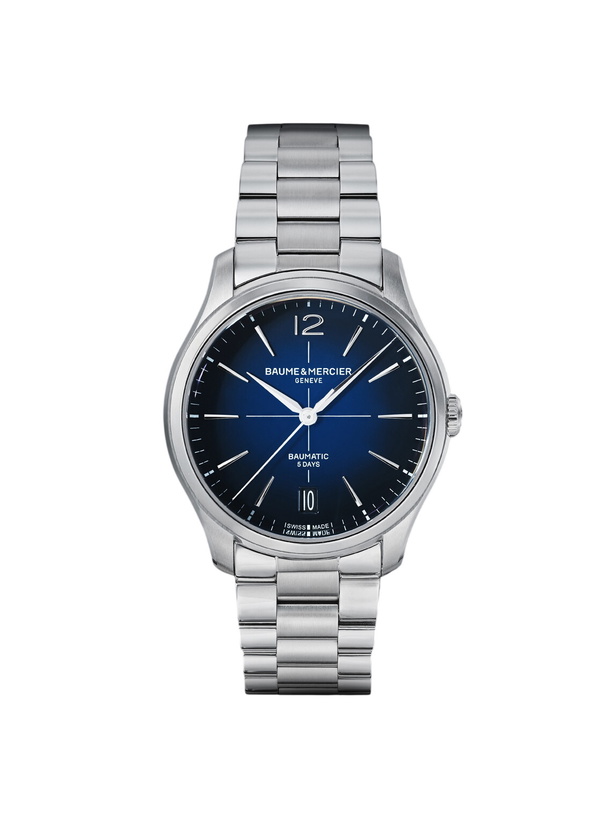 Photo: Baume & Mercier - Clifton Automatic Stainless Steel Watch, Ref. 10792