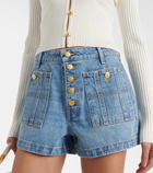 Ulla Johnson High-rise denim shorts