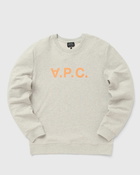 A.P.C. Sweat Vpc Bicolore H White - Mens - Sweatshirts