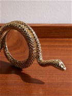 L'Objet - Snake Gold-Plated Magnifying Glass