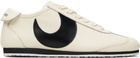 Marine Serre Off-White Matte Leather MS Astra Sneakers