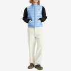 Moncler Men's Longue Saison Gui Vest in Blue