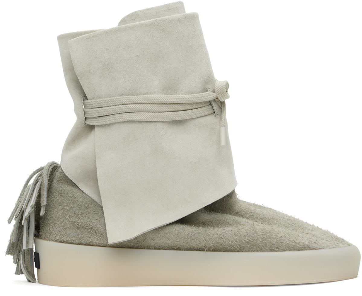 Fear Of God Men's Eternal Cowboy Boot in Olive Fear Of God