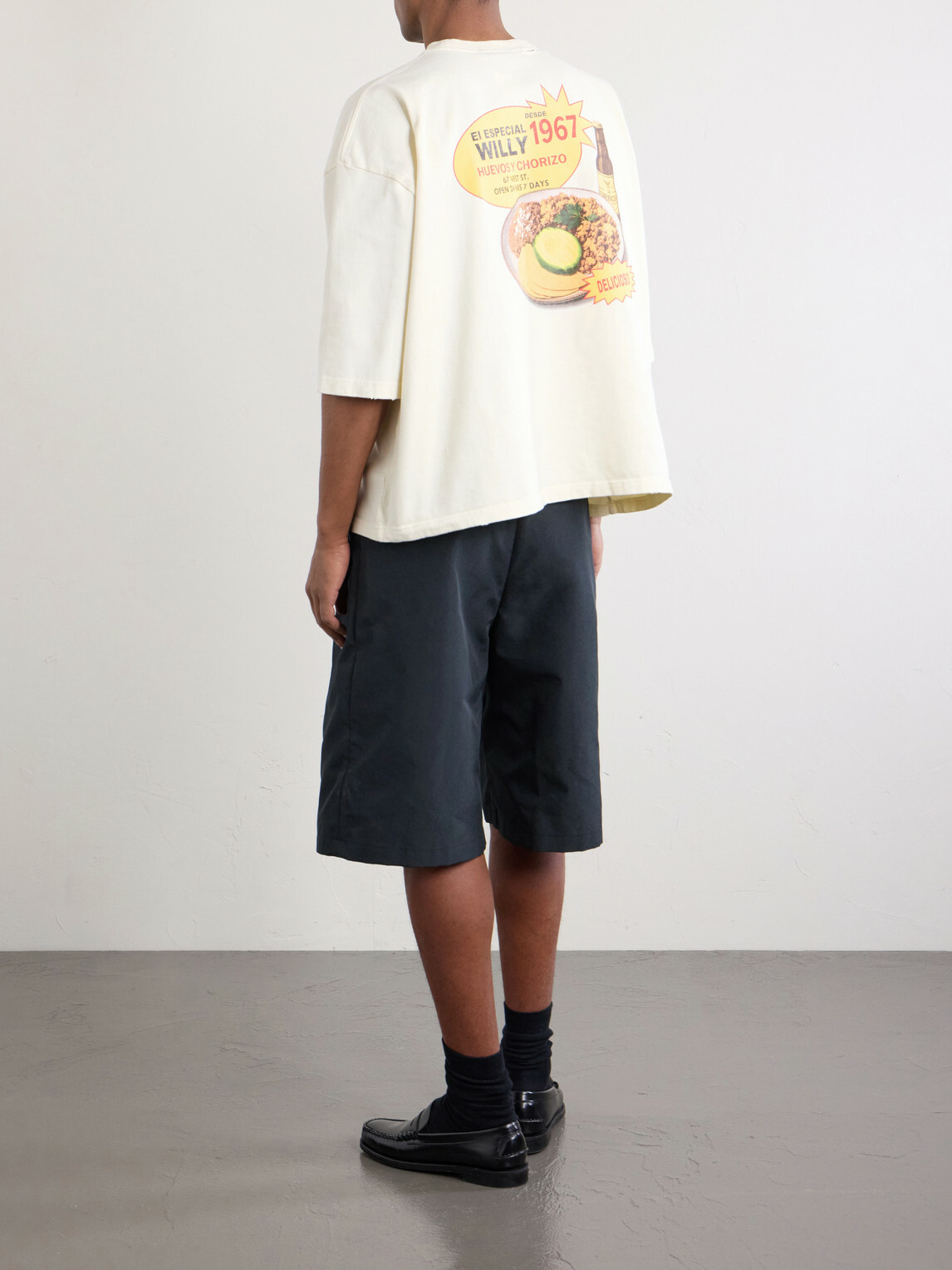 Willy Chavarria - Taco Shop Buffalo Printed Cotton-Jersey T-Shirt - White