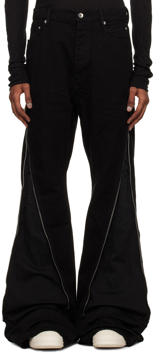 Rick Owens DRKSHDW Black Bolan Banana Jeans