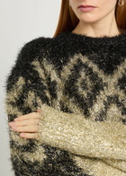 Acne Studios Metallic Thread Jumper Black