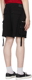 AMIRI Black Tactical Cargo Shorts