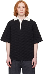 OUAT Black Meta Polo