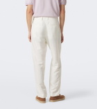 Canali Linen and silk slim pants