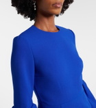Roksanda Margot crêpe midi dress