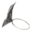 Ann Demeulemeester Silver Leaf Bracelet