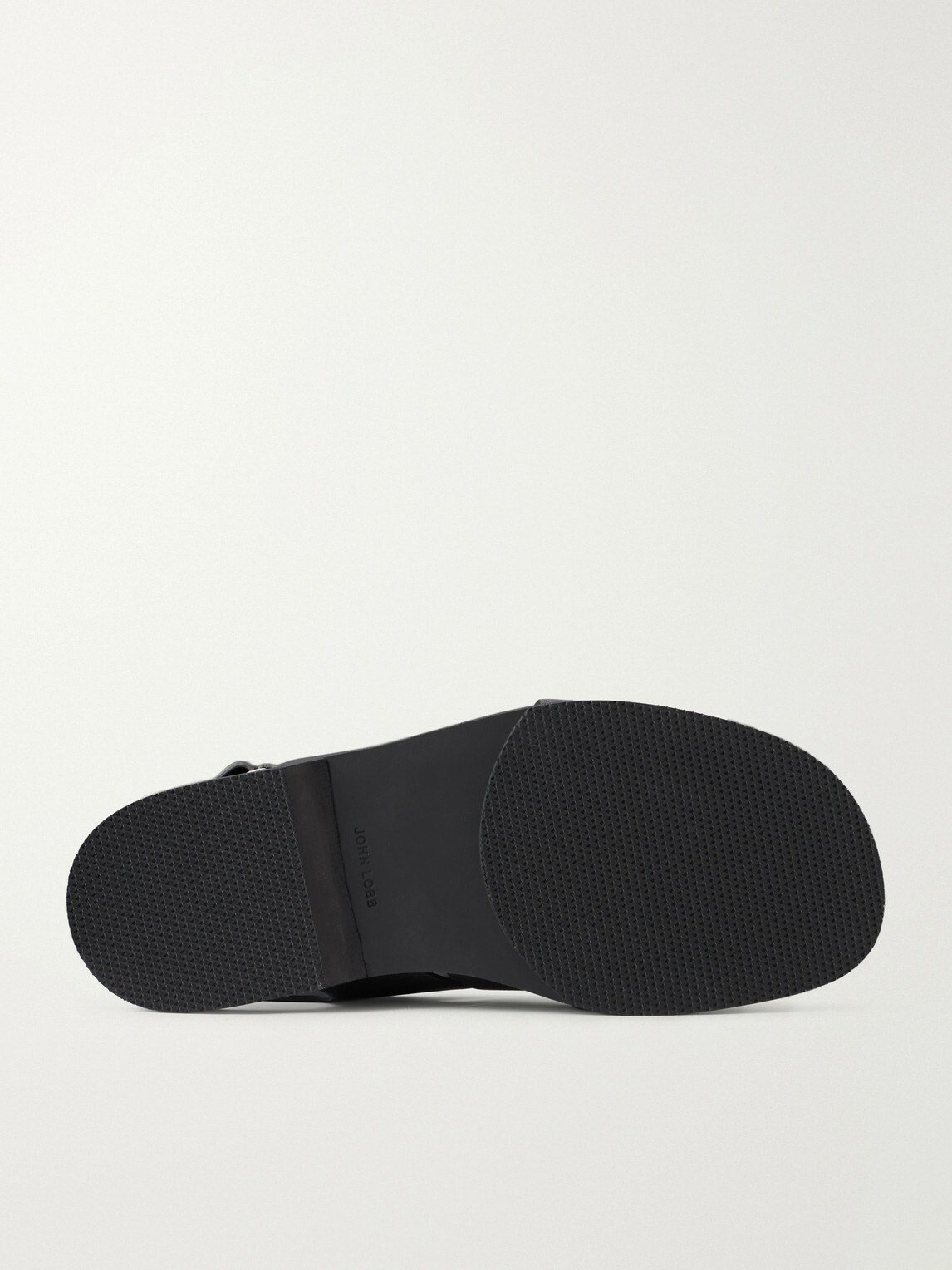 John Lobb - Seaford Full-Grain Leather Sandals - Black