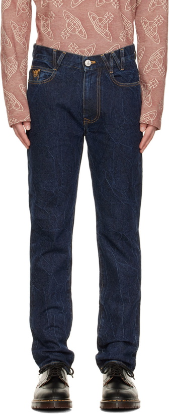 Photo: Vivienne Westwood Blue Classic Tapered Jeans