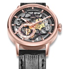 Waldhoff Pioneer Automatic Black Dial Mens Watch Waldhoff Pioneer RG Obsidian