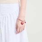 ALÉMAIS Women's Tesori Rossa Macrame Charm Bracelet in Multi 