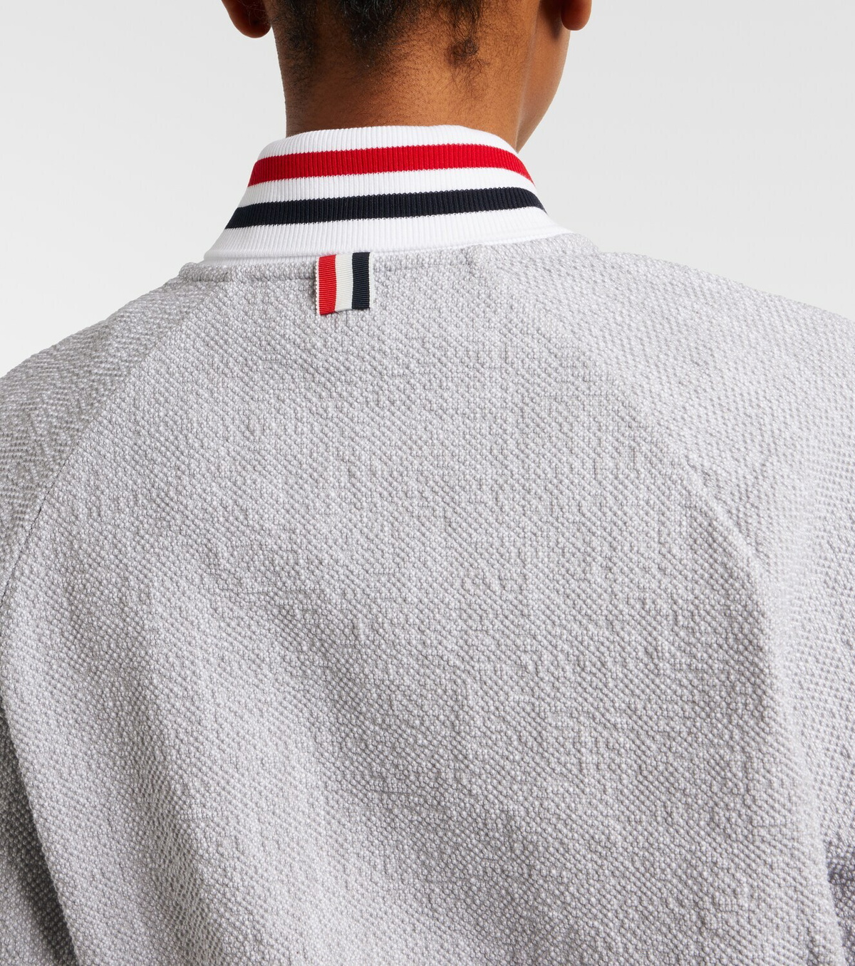 Thom Browne Cotton-blend bomber jacket