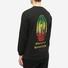 Wacko Maria Men's Long Sleeve Maria Print T-Shirt in Black