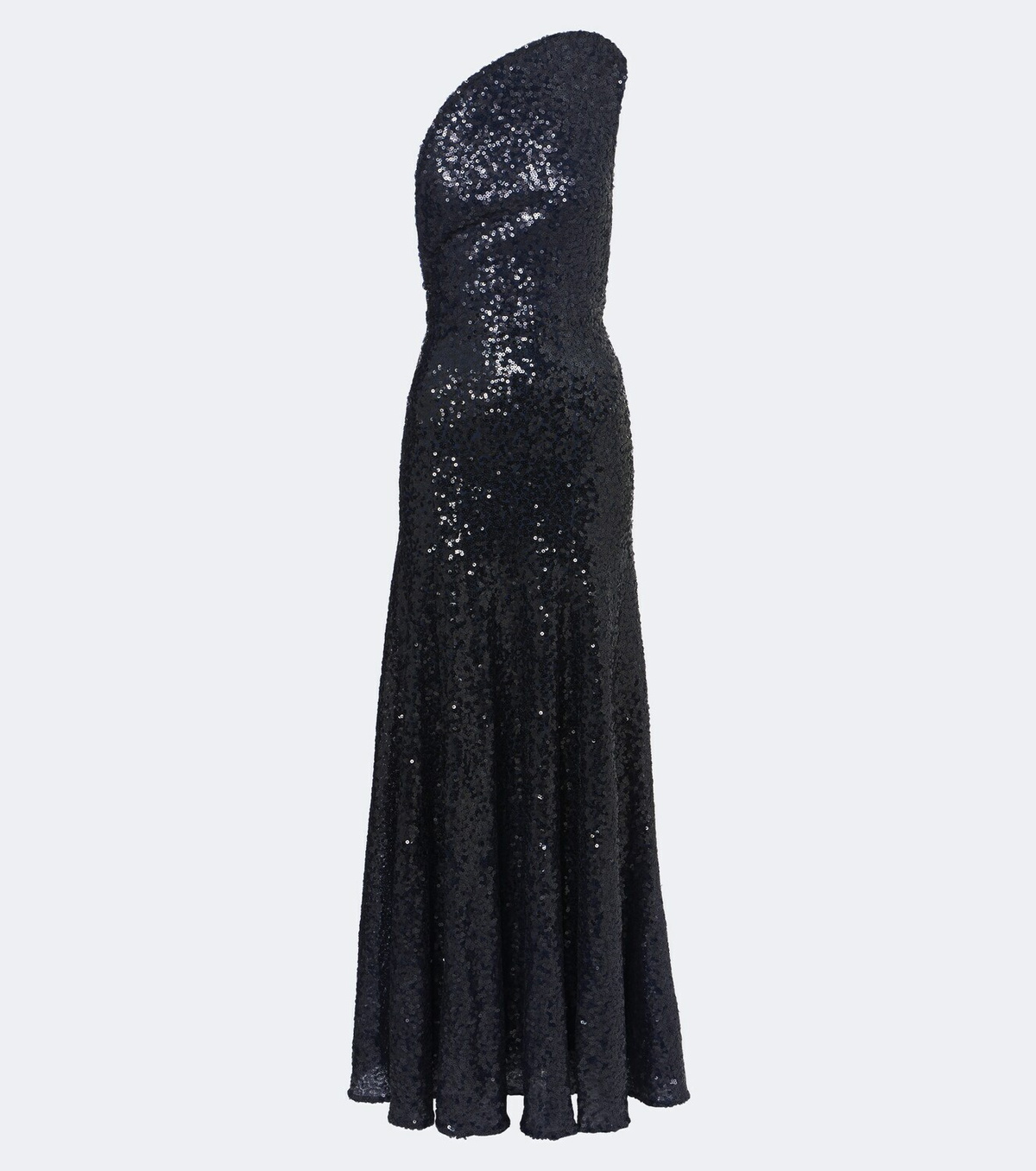 Christopher Esber Sequined one-shoulder open-back gown