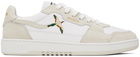 Axel Arigato White & Beige Dice Lo Bee Bird Sneakers