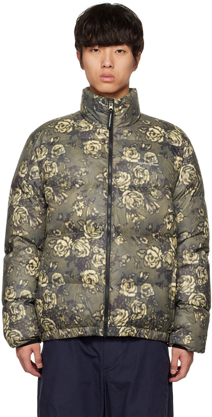 Photo: thisisneverthat Multicolor Flower Down Jacket