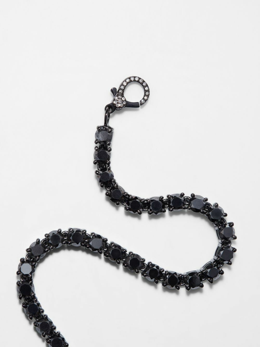 SHAY 18K Black Gold Diamond Tennis Bracelet