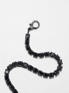 SHAY 18K Black Gold Diamond Tennis Bracelet