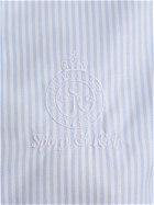 SPORTY & RICH - Crown Logo Button Down Shirt
