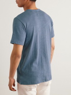 Rag & Bone - Classic Flame Slub Cotton-Jersey T-Shirt - Blue