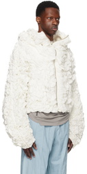 Tondolo White Morel Scrunched Jacket