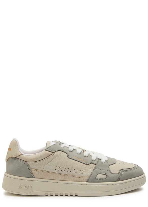 Photo: Axel Arigato Dice Lo Panelled Leather Sneakers Beige