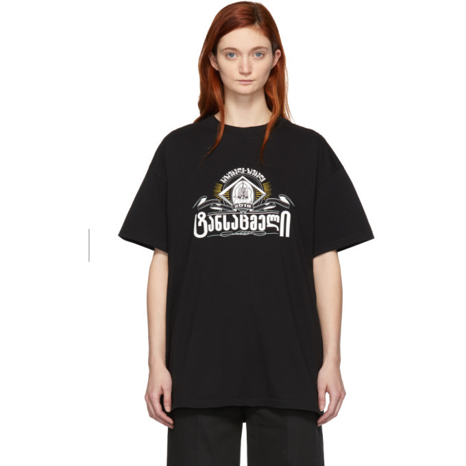 Vetements Black Secret Society T-Shirt Vetements