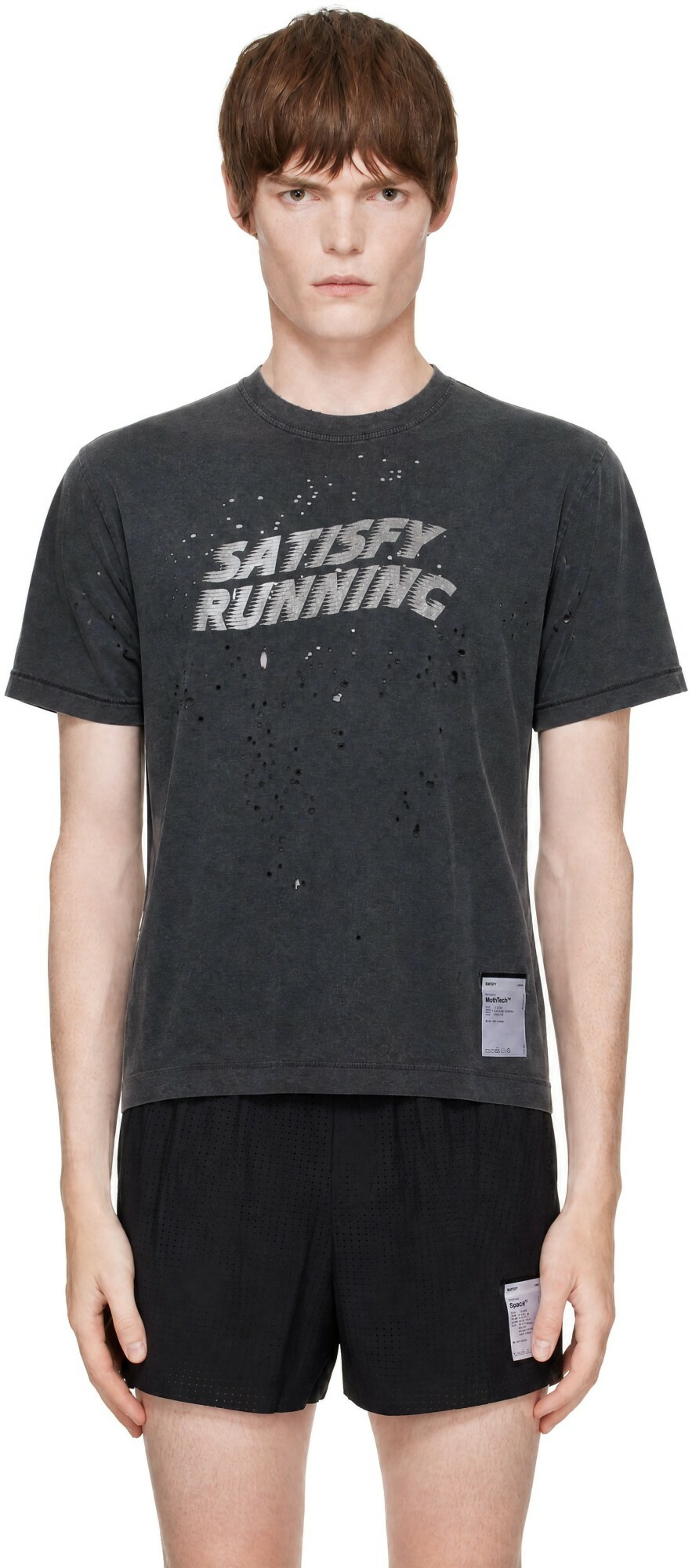 Satisfy Gray MothTech T-shirt