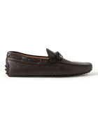 TOD'S - Gommino Full-Grain Leather Driving Shoes - Brown