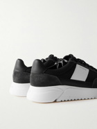 Axel Arigato - Genesis Vintage Runner Leather, Mesh and Suede Sneakers - Black