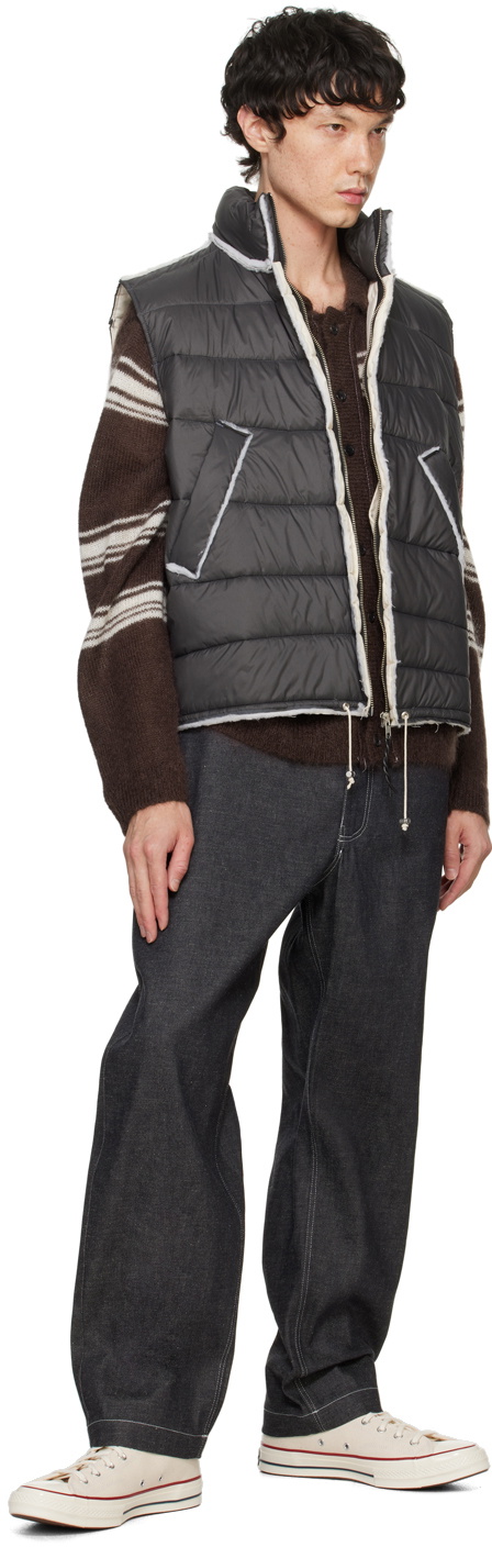 Camiel Fortgens Gray Body Warmer Vest
