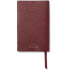 Kingsman - Smythson Panama Cross-Grain Leather Notebook - Burgundy