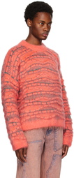 Bonsai Orange Jacquard Sweater